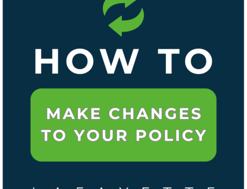 How to make changes to your policy